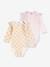 Set van 2 body's met lange mouwen rozen - vertbaudet enfant 