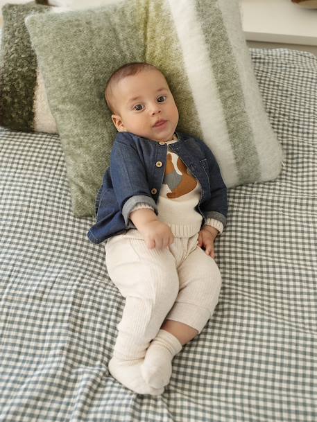 Hemd babypakje in denim stone - vertbaudet enfant 