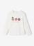Set van 2 pyjama's voor meisjes in fluweel / velours Fruit ecru - vertbaudet enfant 