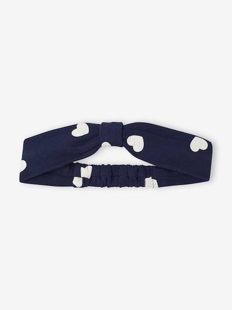 Personaliseerbare sweater + legging + haarband babymeisje antraciet+beige (poederkleur)+marineblauw - vertbaudet enfant 