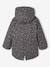 Romantische parka met capuchon voor meisjes groen+marineblauw - vertbaudet enfant 