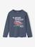 Jongens-T-shirt met ludiek patroon ecru+gemêleerd grijs+leigrijs - vertbaudet enfant 