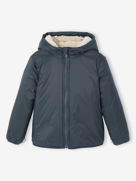 3-in-1-parka voor baby met afneembaar vest kaki+korstmos+Marinegrijs+pecannoot - vertbaudet enfant 