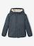 3-in-1-parka voor baby met afneembaar vest kaki+korstmos+Marinegrijs+pecannoot - vertbaudet enfant 