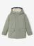 3-in-1-parka voor baby met afneembaar vest kaki+korstmos+Marinegrijs+pecannoot - vertbaudet enfant 