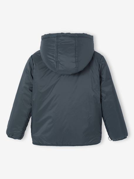 3-in-1-parka voor baby met afneembaar vest kaki+korstmos+Marinegrijs+pecannoot - vertbaudet enfant 