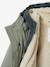 3-in-1-parka voor baby met afneembaar vest kaki+korstmos+Marinegrijs+pecannoot - vertbaudet enfant 
