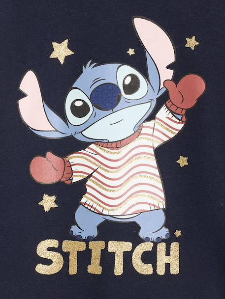 Disney LILO & STITCH kerstsweater voor meisjes marineblauw - vertbaudet enfant 