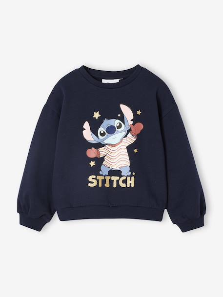 Disney LILO & STITCH kerstsweater voor meisjes marineblauw - vertbaudet enfant 