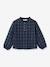 Blouse van katoenen gaas voor meisjes CYRILLUS marineblauw - vertbaudet enfant 