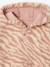 Meisjessweater met capuchon van sherpa ecru+roze (poederkleur) - vertbaudet enfant 