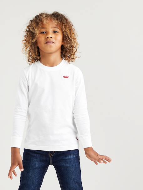 T-shirt Batwing LEVI'S® lange mouwen wit - vertbaudet enfant 