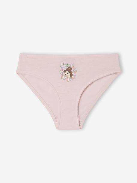 Set van 5 slipjes Disney® Princesses voor meisjes lichtroze - vertbaudet enfant 