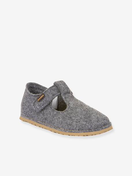 FLEXY WOOLY BAREFOOT FRODDO blotevoetensloffen voor kinderen gemêleerd grijs+gemêleerd roze+jeansblauw+nachtblauw - vertbaudet enfant 