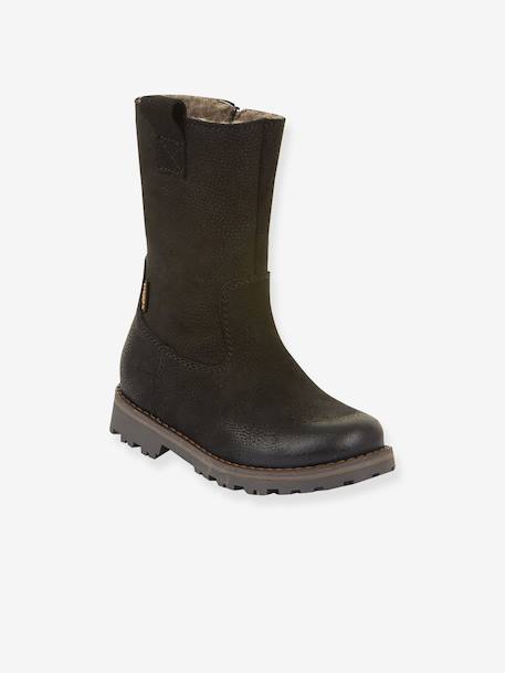 Meisjes laarzen MAXINE TEX FRODDO nachtblauw+petrolblauw+zwart - vertbaudet enfant 