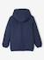Ripstop parka met imitatiebontvoering voor jongens brons+marineblauw - vertbaudet enfant 