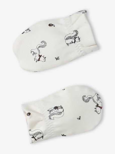 Babyset muts, wanten, sjaal en sloffen baby beige - vertbaudet enfant 