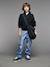 Sweater met col voor jongens JONEN antraciet - vertbaudet enfant 