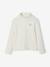 Souspull van fleece voor meisjes ecru - vertbaudet enfant 
