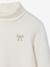 Souspull van fleece voor meisjes ecru - vertbaudet enfant 