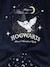 Harry Potter® pyjama voor meisjes in fluweel / velours marineblauw - vertbaudet enfant 