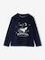 Harry Potter® pyjama voor meisjes in fluweel / velours marineblauw - vertbaudet enfant 