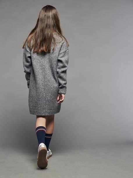 Trui-jurk JONEN antraciet - vertbaudet enfant 