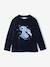 Disney® LILO & STITCH pyjama voor meisjes van fluweel / velours marineblauw - vertbaudet enfant 