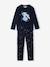 Disney® LILO & STITCH pyjama voor meisjes van fluweel / velours marineblauw - vertbaudet enfant 