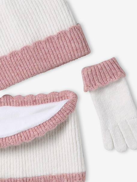 Meisjes  +  + wanten/handschoenen ecru - vertbaudet enfant 