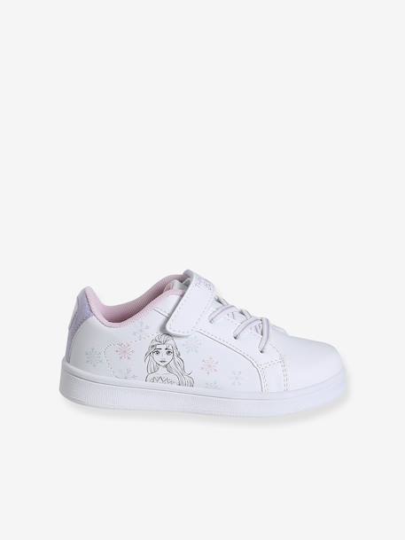 Lage baskets Disney® REINE DES NEIGES voor meisjes wit - vertbaudet enfant 