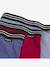 Set van 3 boxershorts voor jongens Ecodim blauw+rood - vertbaudet enfant 