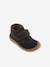 Bosco Barefoot hoge schonen met klittenband VICTORIA antraciet - vertbaudet enfant 