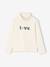 Set van 3  t-shirts met rolkraag voor meisjes ecru+inktblauw+poederroze set - vertbaudet enfant 