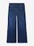 Meisjeskleding blauwzwart denim+zwart denim - vertbaudet enfant 