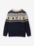 Sweater en sokken voor jongens marineblauw - vertbaudet enfant 