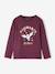 Harry Potter® pyjama voor meisjes van flanel pruim - vertbaudet enfant 