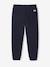 Fleece joggingbroek voor jongens marineblauw - vertbaudet enfant 