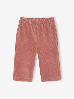 -Baby broek in fluweel / velours, wijde vorm