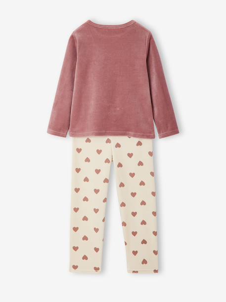 Pyjama meisjes PAW PATROL® in fluweel / velours rouge - vertbaudet enfant 