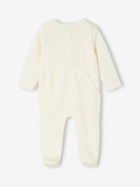 Set van 2 babyslaappakjes Disney® ROI LION van fluweel / velours hemelsblauw - vertbaudet enfant 