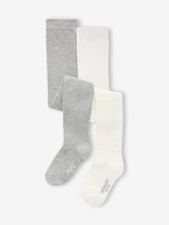 -Set van 2 paar panty's voor meisjes