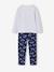 Kerstpyjama voor meisjes Disney LILO & STITCH marineblauw - vertbaudet enfant 
