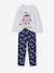 Kerstpyjama voor meisjes Disney LILO & STITCH marineblauw - vertbaudet enfant 