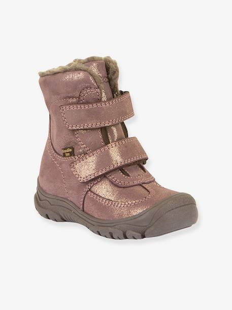 LINZ WOOL TEX HIGH boots voor jongens FRODDO blauw+nachtblauw+rouge - vertbaudet enfant 