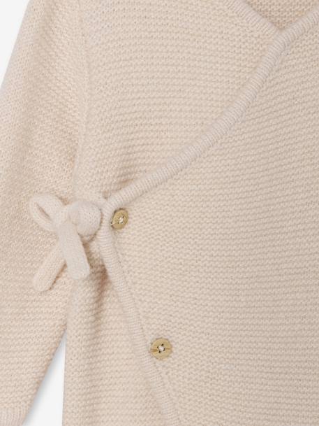 Babypakje 3-delige babyset + muts + knuffel gemêleerd beige - vertbaudet enfant 