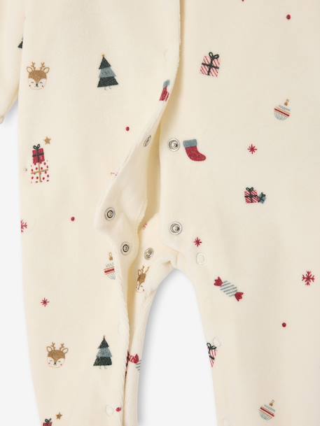 3-delig babyset Kerstmis ecru - vertbaudet enfant 