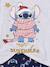 Kerstpyjama voor meisjes Disney LILO & STITCH marineblauw - vertbaudet enfant 