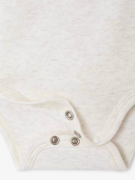 3-delige babyset met babyslaapzakje + 2 body's ecru - vertbaudet enfant 