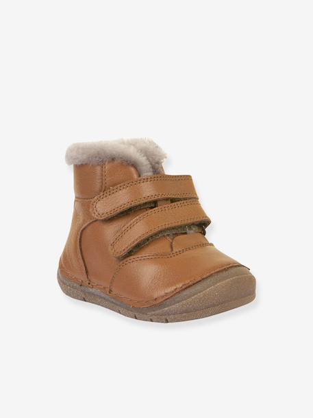 Boots jongen PAIX UP WINTER FRODDO blauw+karamel+nachtblauw+oudroze+rouge - vertbaudet enfant 